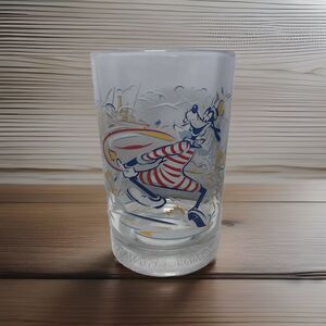 Goofy Disney World 25th Anniversary Remember The Magic Drinking Glass Swimming